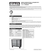 Sealey AP24216 Workstation manual cover