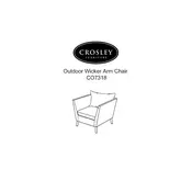 Crosley CO7318 Chair manual cover