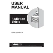 Davis 7714 Radiation Shield manual cover