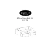 Crosley C07179 Sofa manual cover