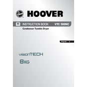 Hoover VTC 580NC-80 manual cover