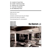 De Dietrich DHD1500DG Hood manual cover