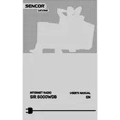 Sencor SIR 6000WDB Radio manual cover