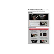 Acura MDX Base Bluetooth HandsFreeLink 2012 SUV manual cover