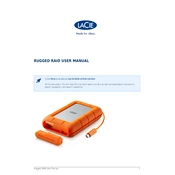 Lacie Rugged RAID STFA4000400 Storage manual cover