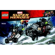 LEGO Avengers 76030 Construction Set manual cover