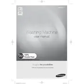 Samsung WF36J4000AW Washing Machine manual cover