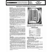 Shure 510C Microphone manual cover