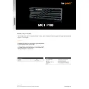 be quiet! MC1 Pro Cooler manual cover