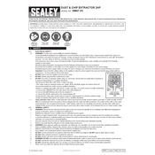 Sealey SM47.V3 Extractor manual cover