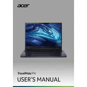 Acer TravelMate P4 TMP416-41-R6Y5 Laptop manual cover