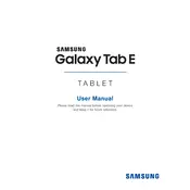 Samsung Galaxy Tab E9.6 Wi-Fi SM-T560NZKUXAR Tablet manual cover