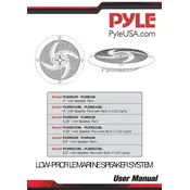 Pyle PLMRS43BL Speaker manual cover