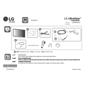 LG 27GK65S 27GK65S-B.AUS Monitor manual cover