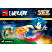 LEGO Sonic 71244-1 Construction Set manual cover