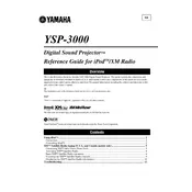 Yamaha YSP-3000 Projector manual cover