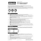 Sealey SA88.V5 Hose Reel manual cover