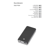 Sandstrom S650PPB14 manual cover