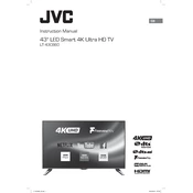 JVC LT-43C860 manual cover