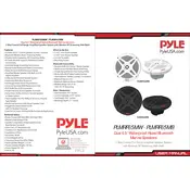 Pyle PLMRF65MB Speaker manual cover