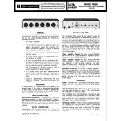 Shure PE68M Microphone manual cover