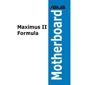 ASUS MAXIMUS II FORMULA Motherboard manual cover