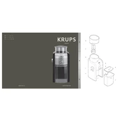 Krups GVX114 Coffee Grinder manual cover