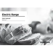 Samsung NE59M432SG Cooker manual cover