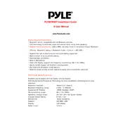 Pyle PLFMTR9BT MP3 Player manual cover