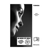 Toshiba Regza 32XV500 TV manual cover