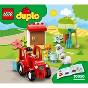 LEGO Duplo 10950 Construction Set manual cover