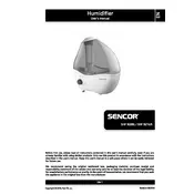 Sencor SHF 920BL Humidifier manual cover