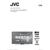 JVC LT-43C870(A) manual cover