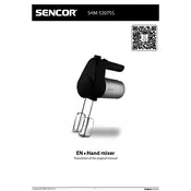 Sencor SHM 5207SS Mixer manual cover