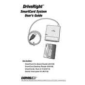 Davis DriveRight SmartCard 8105 On-Board Reader manual cover