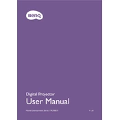 BenQ TK700STi manual cover