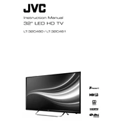 JVC LT-32C460 manual cover