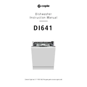 Caple DI641 Dishwasher manual cover