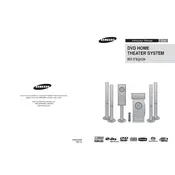Samsung HT-TXQ120 Home Theater System manual cover