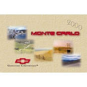 Chevrolet Monte Carlo 2000 manual cover