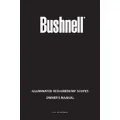 Bushnell Green MP Scope manual cover