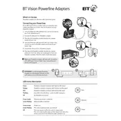 BT Vision Arcnet Powerline Adapter manual cover