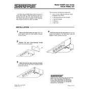 Shure A268R Microphone manual cover