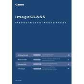 Canon imageCLASS M216n manual cover