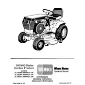 Toro Wheel Horse 31-10K803 Mower manual cover