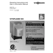 Viessmann Vitola 200 Vitoflame 100 Boiler