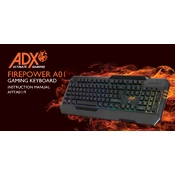 ADX Firepower A01 AFFFA0119 Keyboard manual cover