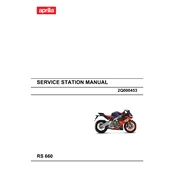 Aprilia RS 660 2021 Motorcycle manual cover