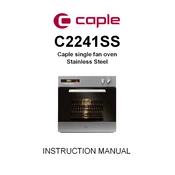 Caple C2241SS Oven manual cover