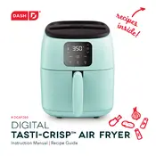 Dash DCAF260 Digital Tasti-Crisp Air Fryer manual cover